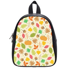 Thanksgiving Pattern School Bag (small) by Valentinaart