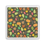 Thanksgiving pattern Memory Card Reader (Square) Front