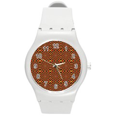 New Stuff-2 Round Plastic Sport Watch (m) by ArtworkByPatrick