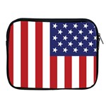 US Flag Stars and Stripes MAGA Apple iPad 2/3/4 Zipper Cases Front