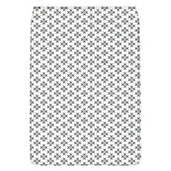 Logo Kek Pattern Black And White Kekistan White Background Removable Flap Cover (l) by snek