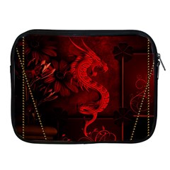 Wonderful Red Chinese Dragon Apple Ipad 2/3/4 Zipper Cases by FantasyWorld7