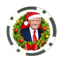 Trump Wraith Make Christmas Trump Only Sticker Trump Wrait Pattern13k Red Only Poker Chip Card Guard (10 Pack) by snek