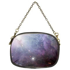 Orion Nebula Pastel Violet Purple Turquoise Blue Star Formation  Chain Purse (two Sides) by genx