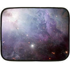 Orion Nebula Pastel Violet Purple Turquoise Blue Star Formation  Fleece Blanket (mini) by genx