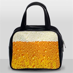 Bubble Beer Classic Handbag (two Sides) by Wegoenart