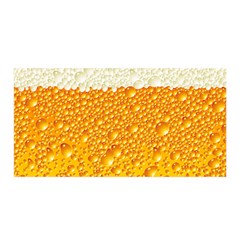 Bubble Beer Satin Wrap by Wegoenart