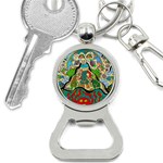 Supersonic Volcanic Sunmoon Faces Bottle Opener Key Chains Front