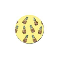 Pineapples Fruit Pattern Texture Golf Ball Marker (4 Pack) by Simbadda