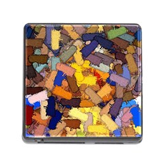 Texture Painting Plot Graffiti Memory Card Reader (square 5 Slot) by Pakrebo