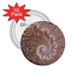 Fractal Art Pattern 3d Artwork 2.25  Buttons (10 pack)  Front