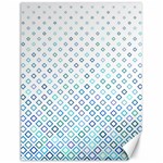 Square Pattern Geometric Blue Canvas 12  x 16  11.86 x15.41  Canvas - 1