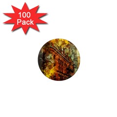 Flat Iron Building Architecture 1  Mini Magnets (100 Pack)  by Pakrebo