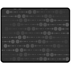 Background Polka Dots Fleece Blanket (medium)  by Mariart