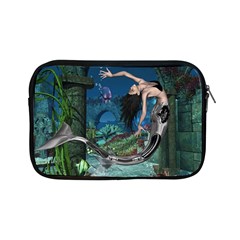 Wonderful Mermaid In The Deep Ocean Apple Ipad Mini Zipper Cases by FantasyWorld7