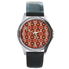 Ml 1 8 Round Metal Watch by ArtworkByPatrick