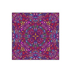 Kaleidoscope Triangle Pattern Satin Bandana Scarf by Mariart