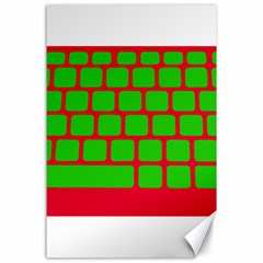 Keyboard Keys Computer Input Pc Canvas 24  X 36  by Pakrebo