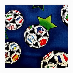 Textile Football Soccer Fabric Medium Glasses Cloth by Pakrebo