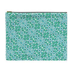 Colorful Abstract Print Pattern Cosmetic Bag (xl) by dflcprintsclothing