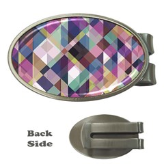 Geometric Sense Money Clips (oval)  by WensdaiAmbrose