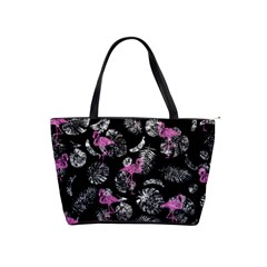 Flamingo Pattern Classic Shoulder Handbag by Valentinaart