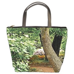 Garden Of The Phoenix Bucket Bag by Riverwoman