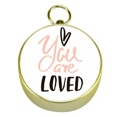 You Are Loved Gold Compasses by alllovelyideas