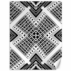 Pattern Tile Repeating Geometric Canvas 36  X 48  by Pakrebo