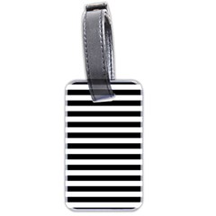 Black Stripes Luggage Tags (two Sides) by snowwhitegirl