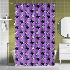 Kawaii Grape Rootbeer Shower Curtain 48  X 72  (small)  by snowwhitegirl