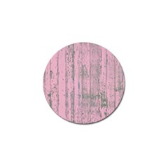 Old Pink Wood Wall Golf Ball Marker by snowwhitegirl