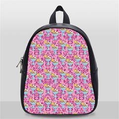 Paisley Pink Sundaes School Bag (small) by snowwhitegirl