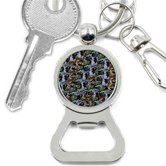 Comic Books Pattern Bottle Opener Key Chains by snowwhitegirl