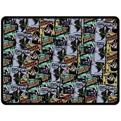 Comic Books Pattern Fleece Blanket (large)  by snowwhitegirl