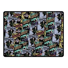 Comic Books Pattern Fleece Blanket (small) by snowwhitegirl