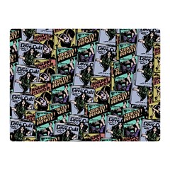 Comic Books Pattern Double Sided Flano Blanket (mini)  by snowwhitegirl