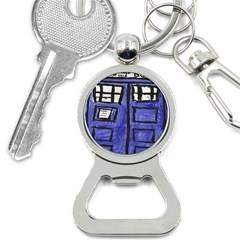 Tardis Painting Bottle Opener Key Chains by Sudhe