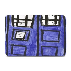 Tardis Painting Plate Mats by Sudhe