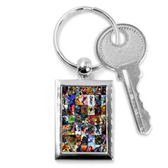 Comic Book Images Key Chains (rectangle)  by Sudhe