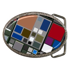 Abstract Composition Belt Buckles by Sudhe