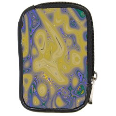 Color Explosion Colorful Background Compact Camera Leather Case by Sudhe