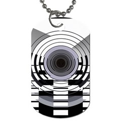 Glass Illustration Technology Dog Tag (one Side) by Sudhe