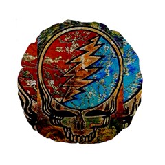 Grateful Dead Rock Band Standard 15  Premium Round Cushions by Sudhe