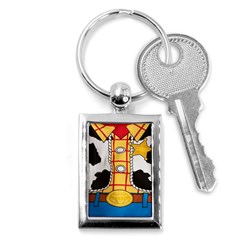 Woody Toy Story Key Chains (rectangle)  by Sudhe