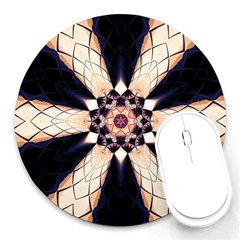 Digital Art Art Artwork Abstract Round Mousepads by Pakrebo