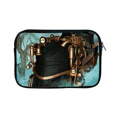 Spirit Of Steampunk, Awesome Train In The Sky Apple Ipad Mini Zipper Cases by FantasyWorld7