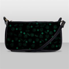 St Patricks Day Pattern Shoulder Clutch Bag by Valentinaart