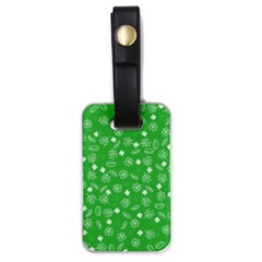 St Patricks Day Pattern Luggage Tags (one Side)  by Valentinaart