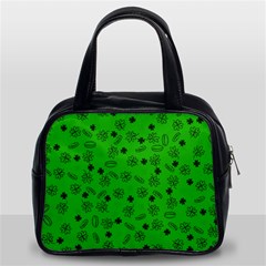 St Patricks Day Pattern Classic Handbag (two Sides) by Valentinaart